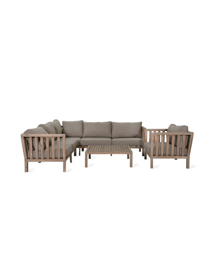 Porthallow Corner Sofa Set Natural