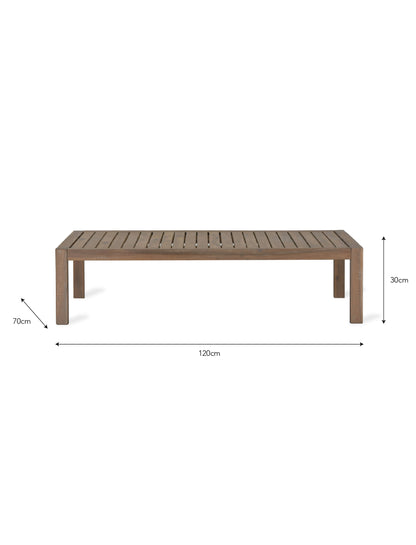 Porthallow Rectangular Coffee Table Natural