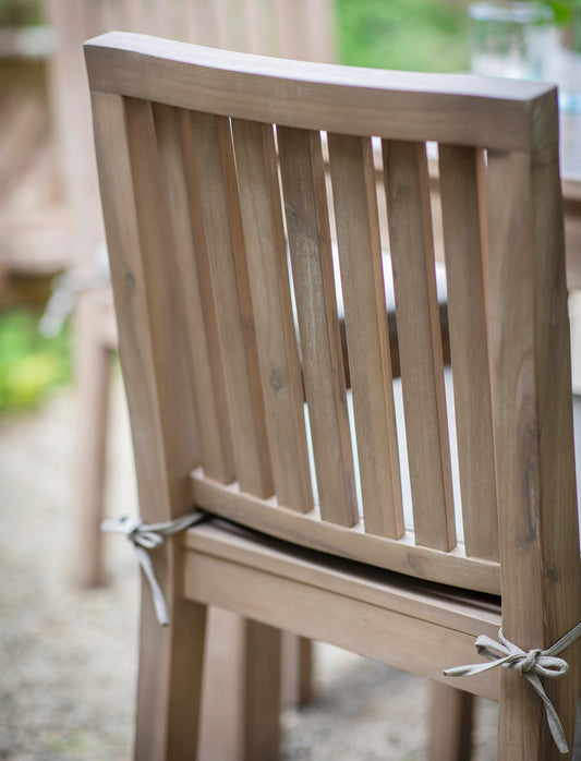 Porthallow Dining Chairs Set of 2 Natural - Chairs & Loungers - Garden Trading -