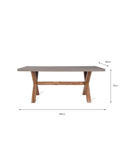 Burford Table Large Natural