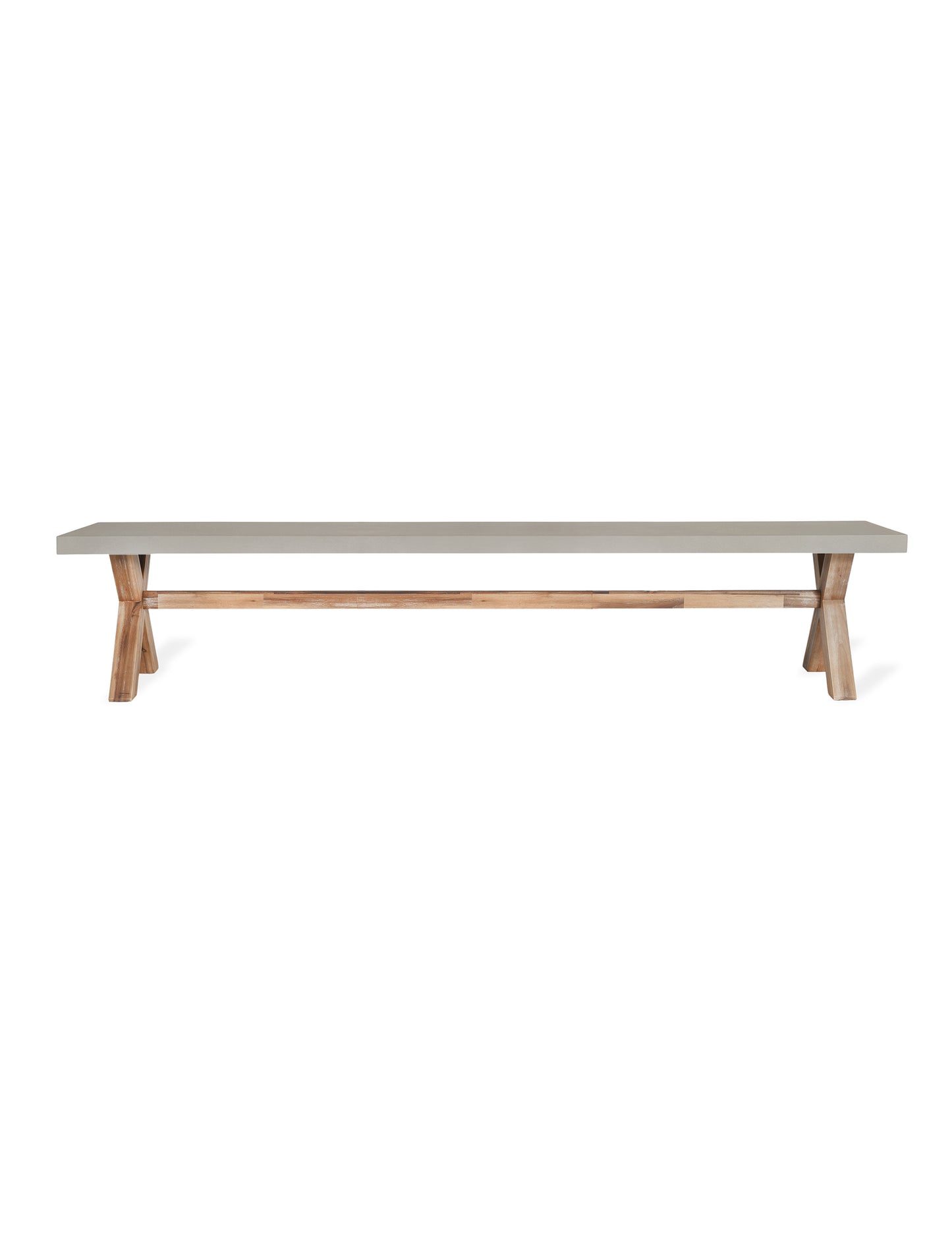 Burford Table & Bench Set Large Natural