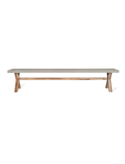 Burford Table & Bench Set Large Natural