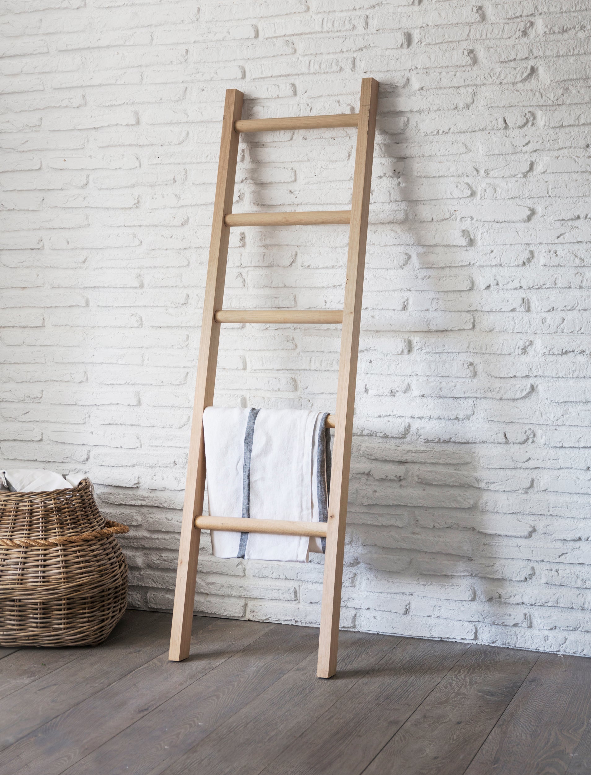 Hambledon Towel Ladder - Bathroom Storage - Garden Trading -