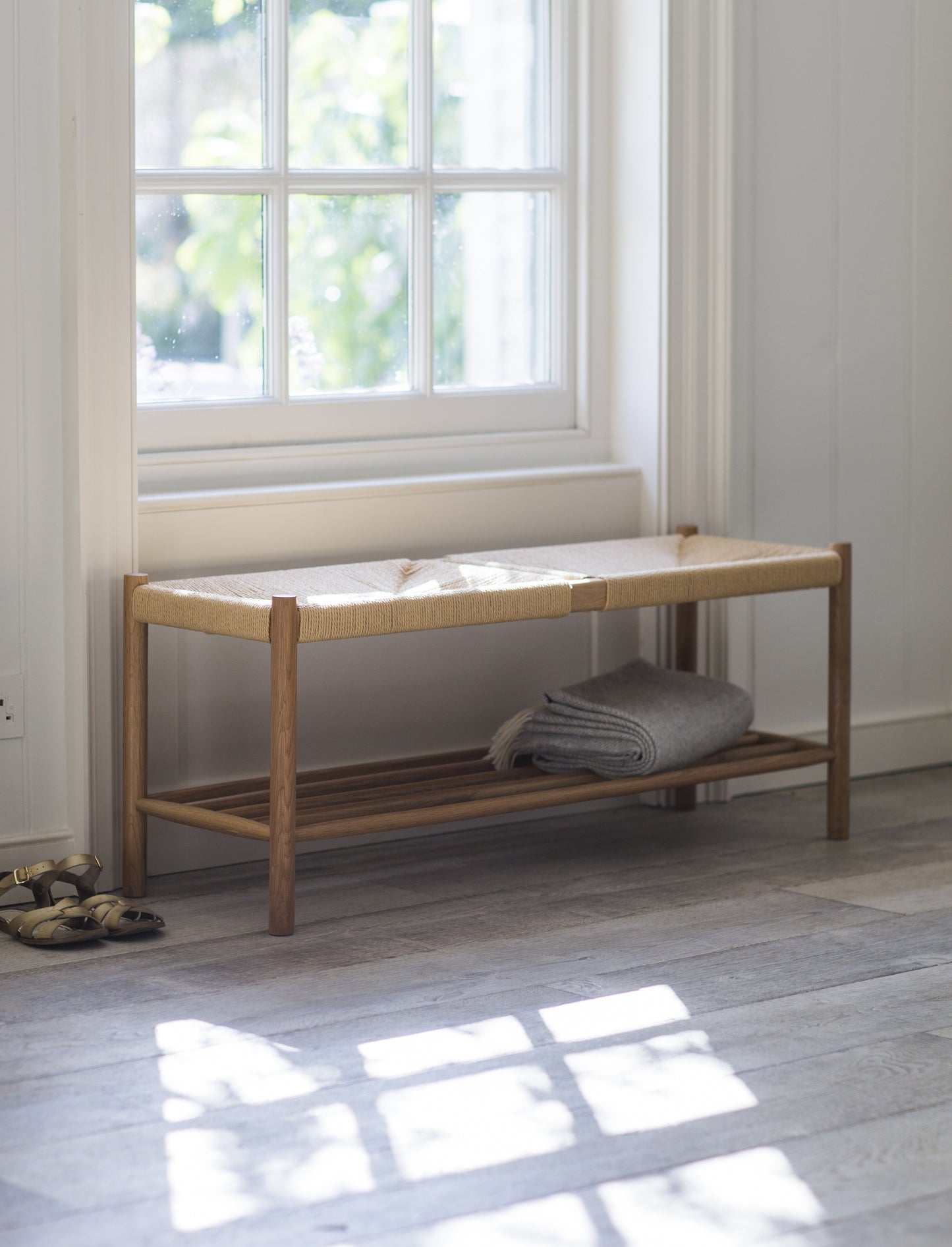 Longworth Hallway Bench Natural