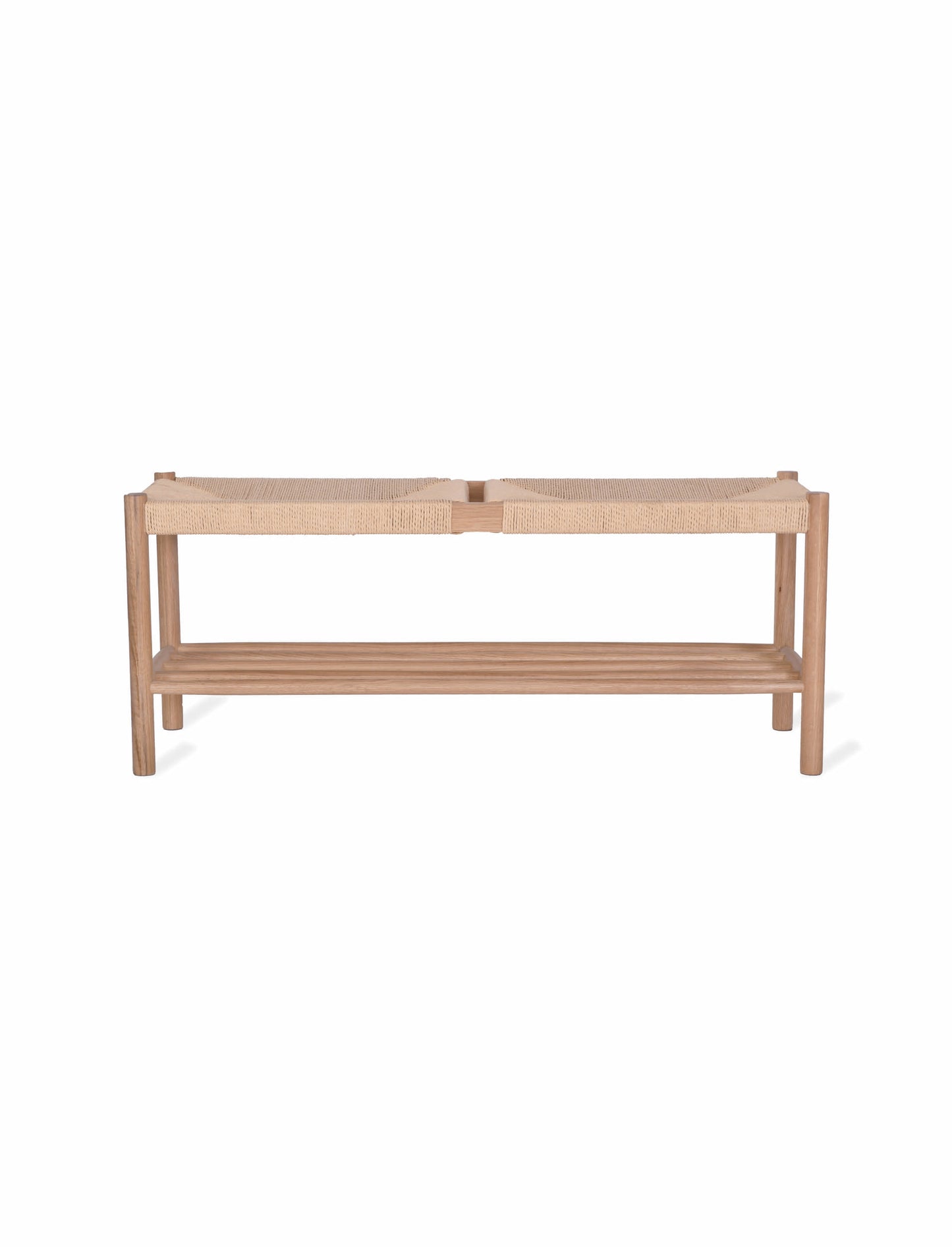 Longworth Hallway Bench Natural - Shoe Storage - Garden Trading -