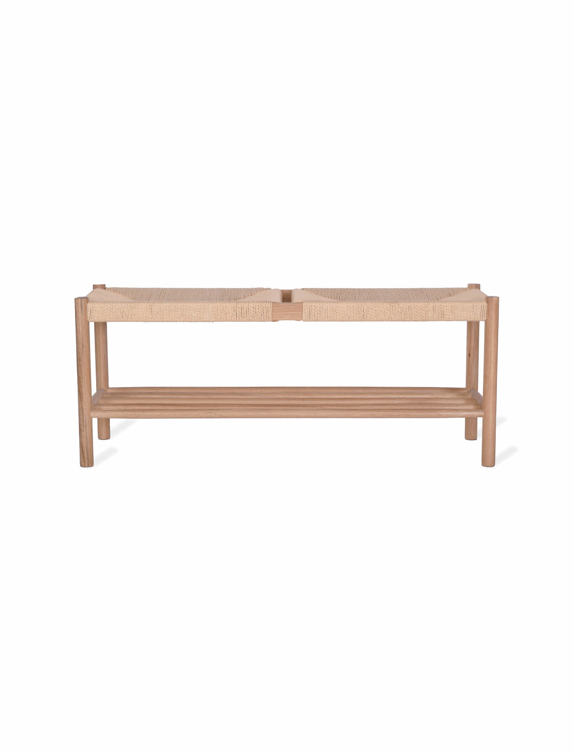 Longworth Hallway Bench Natural - Shoe Storage - Garden Trading -