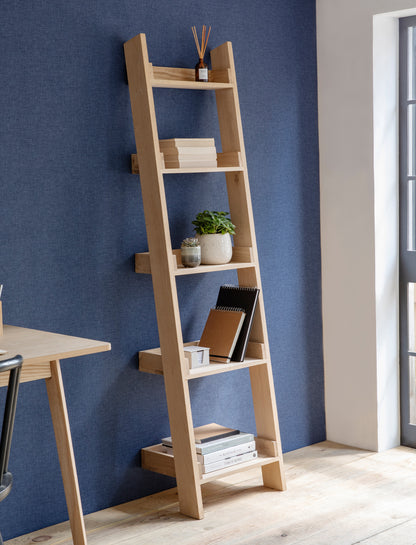 Hambledon Shelf Ladder 5 Tier - Bookcases & Shelving - Garden Trading -