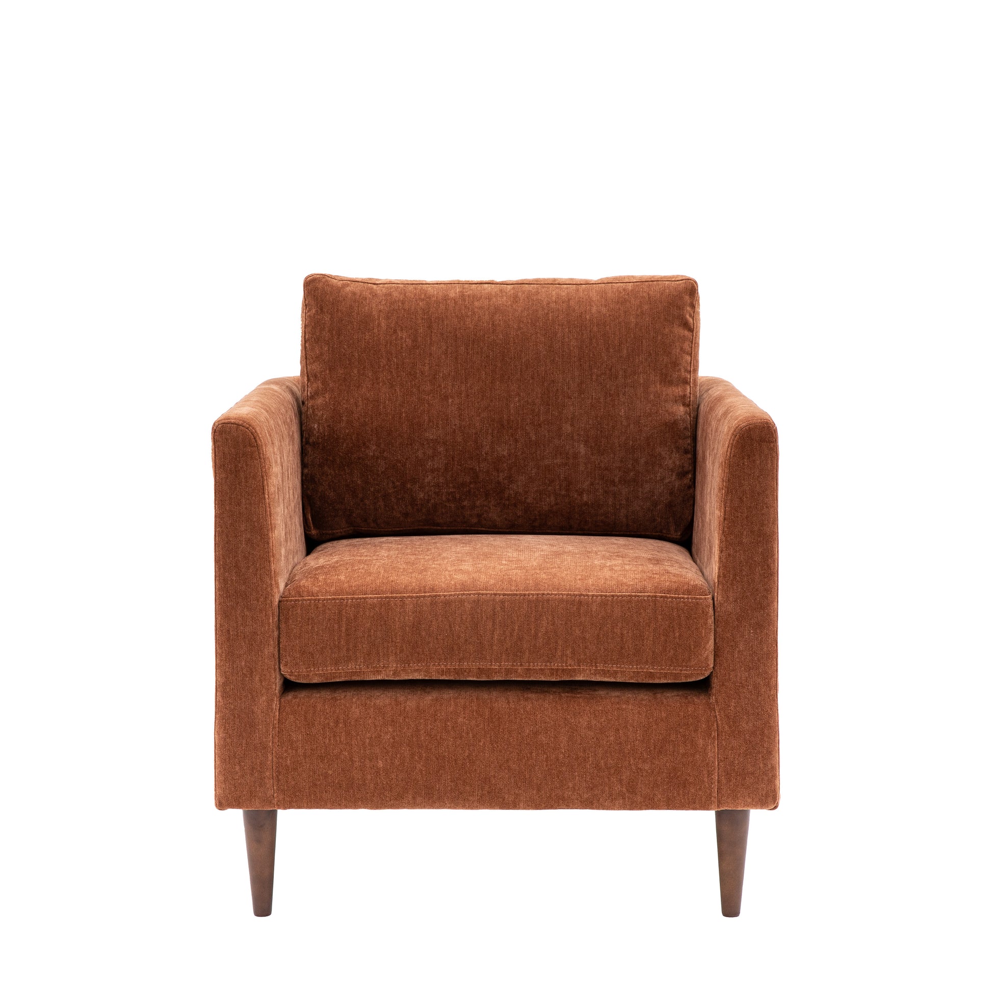 Agnes Armchair Rust - ARMCH - Gallery Direct -