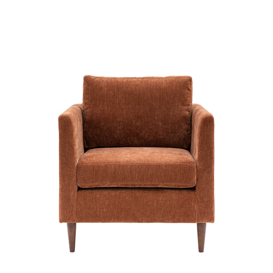 Agnes Armchair Rust