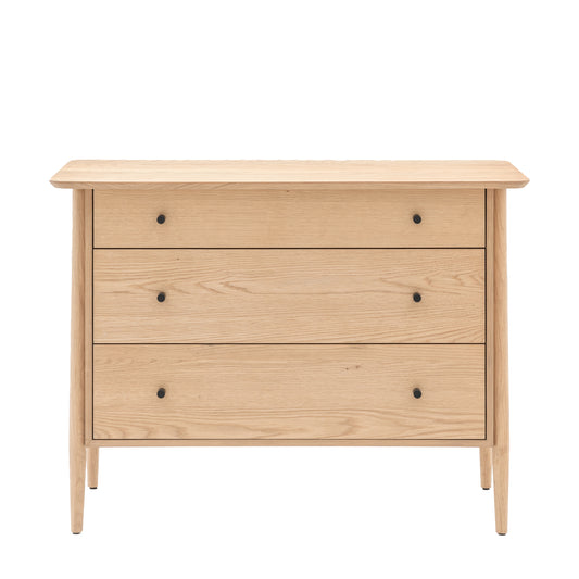 Horton 3 Drawer Chest Natural