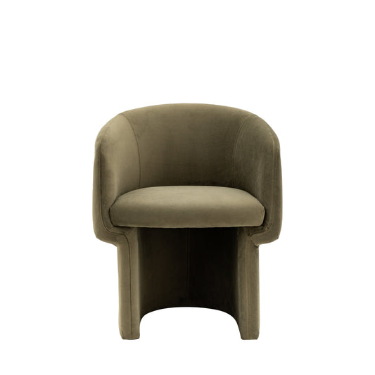 Foxhole Dining Chair Moss Green