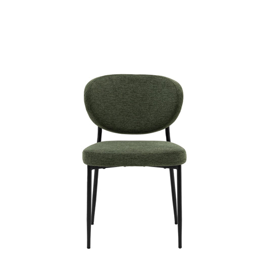 Arthur Dining Chair Green Set of 2