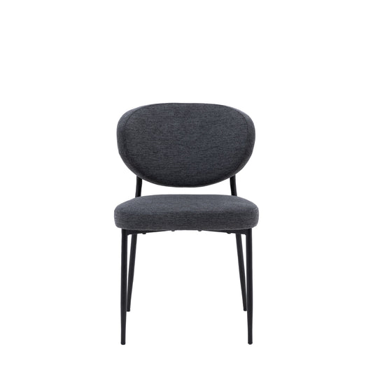 Arthur Dining Chair Charcoal Set of 2