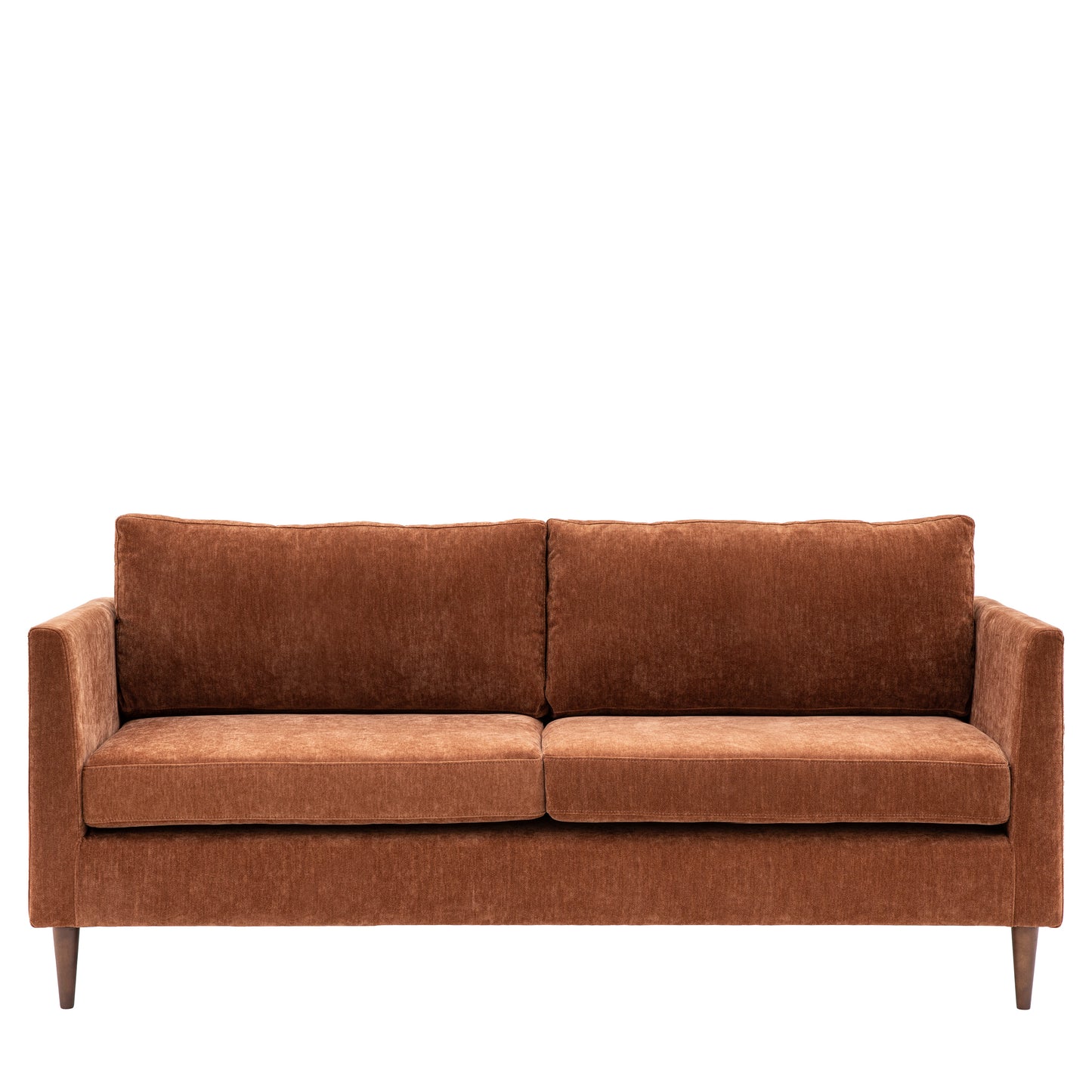 Agnes 3 Seater Sofa Rust - SOFA - Gallery Direct -