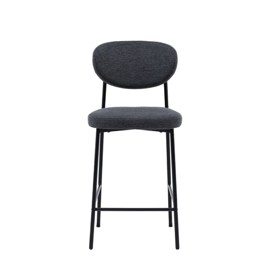 Arthur Bar Stool Charcoal Set of 2