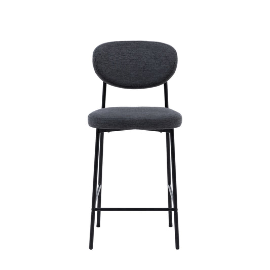 Arthur Bar Stool Charcoal Set of 2