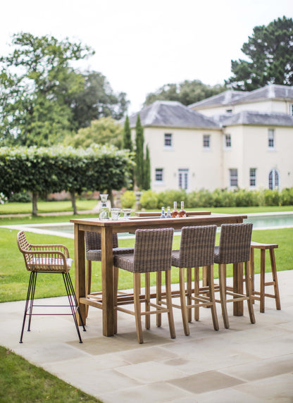 St Mawes Bar Table with Trough 180cm