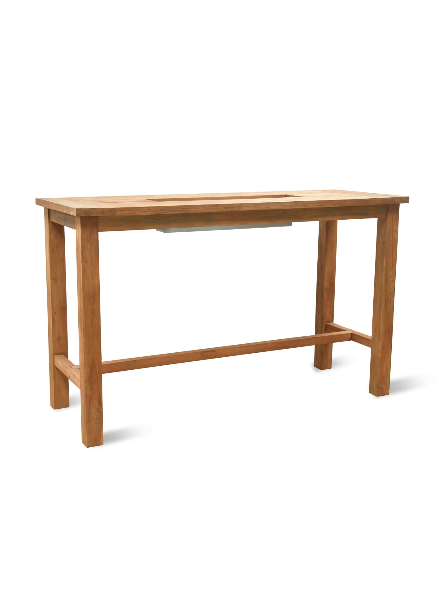 St Mawes Bar Table with Trough 180cm