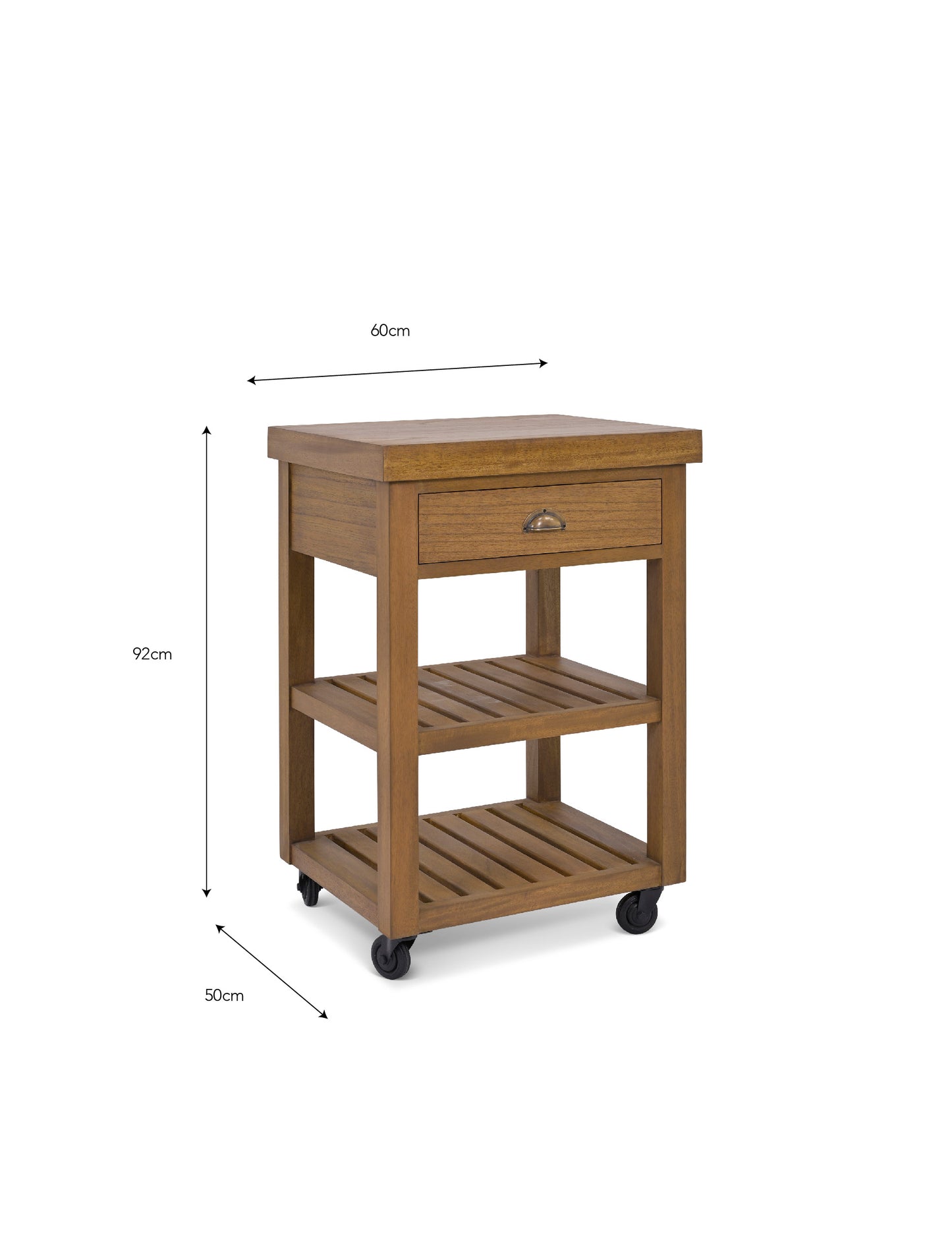 Walcote Butchers Block Natural Wood