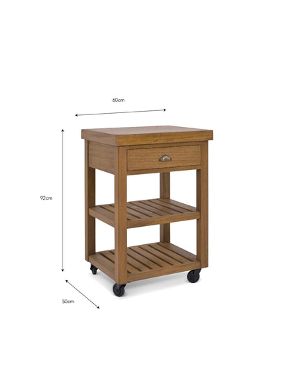 Walcote Butchers Block Natural Wood