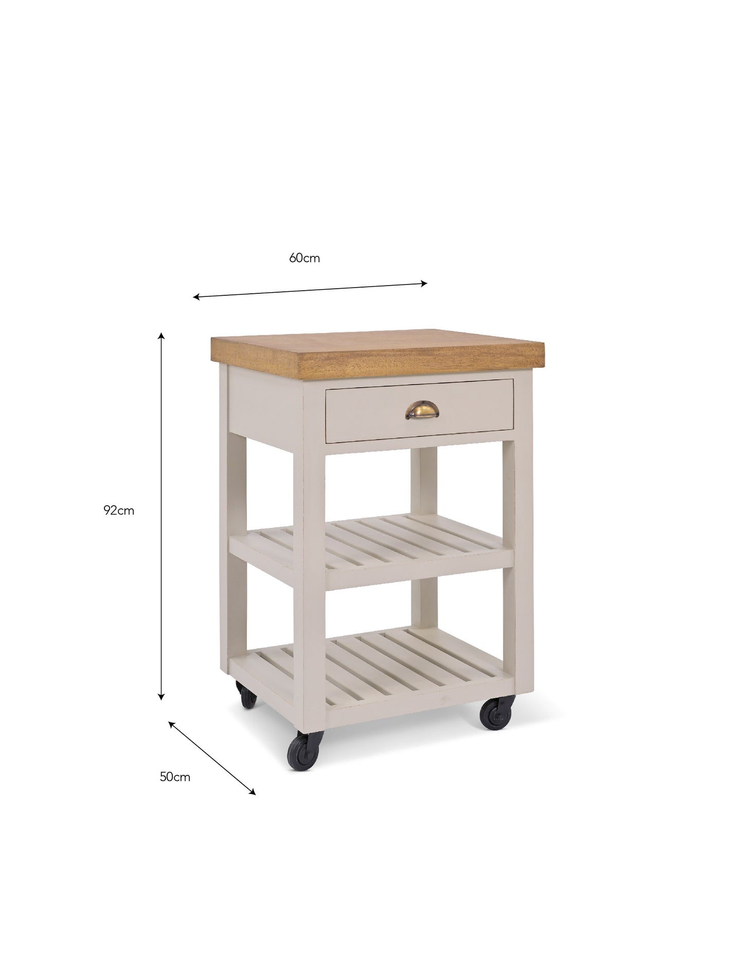 Walcote Butchers Block Clay Wood