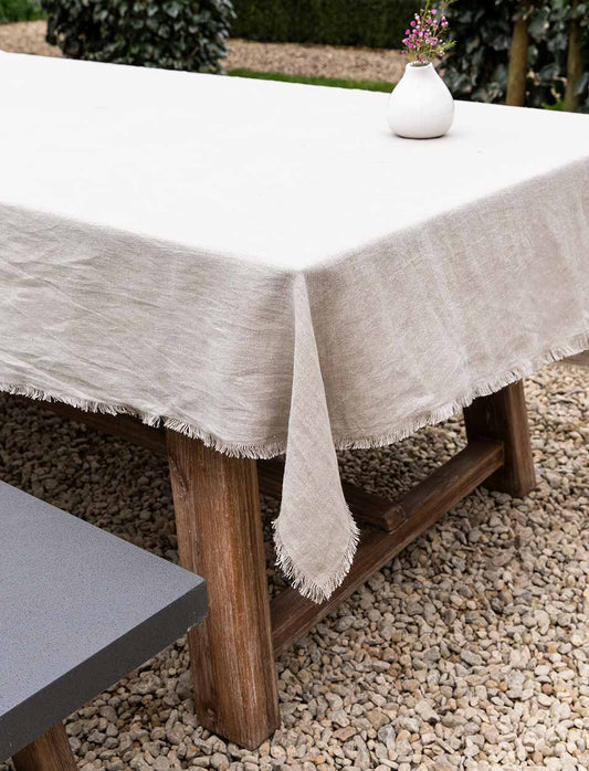 Nether Tablecloth 160x320cm Natural - Linens & Placemats - Garden Trading -