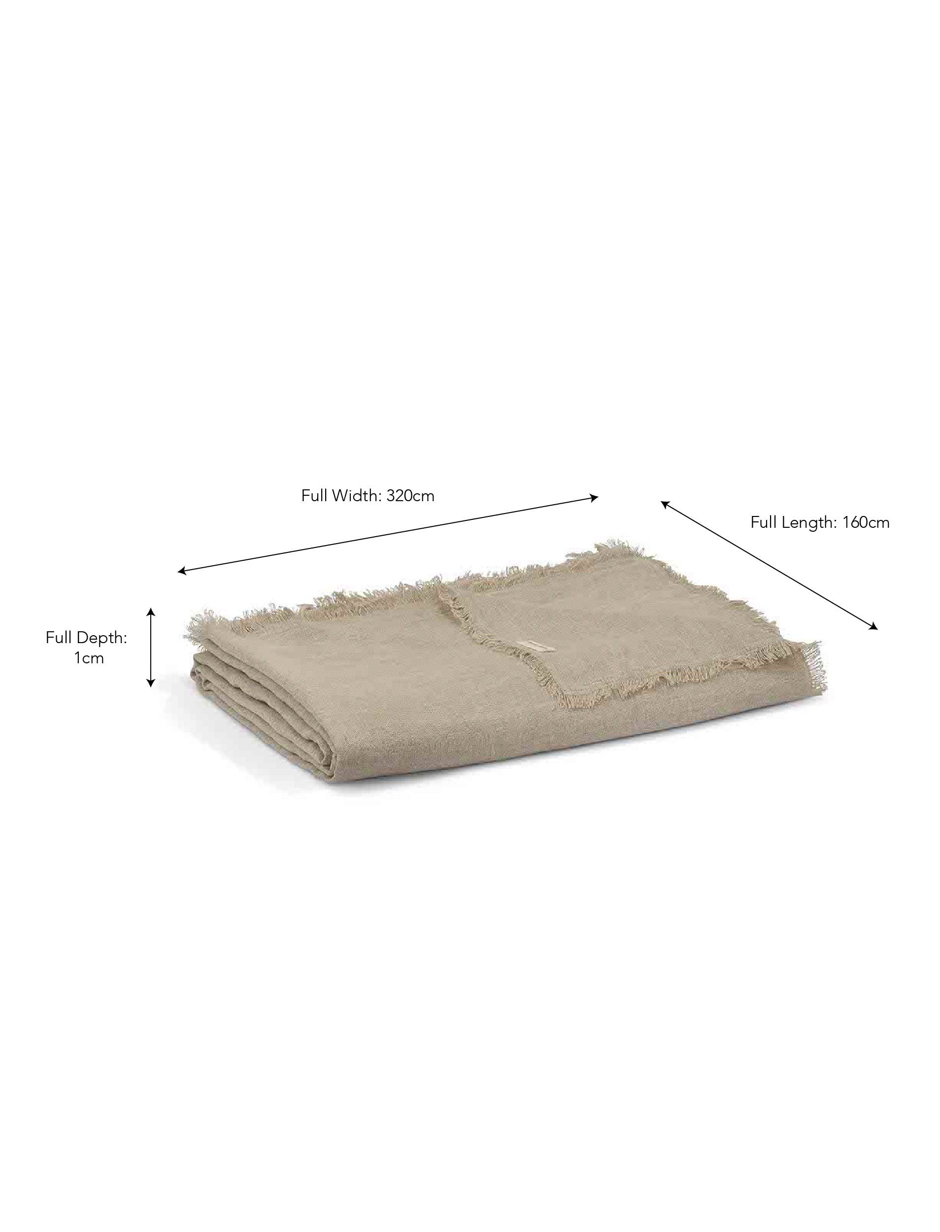 Nether Tablecloth 160x320cm Natural - Linens & Placemats - Garden Trading -