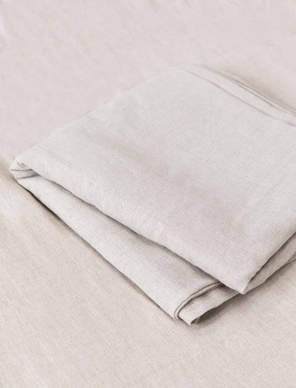 Pembridge Linen Flat Sheet Double Natural - Bed Linen - Garden Trading -