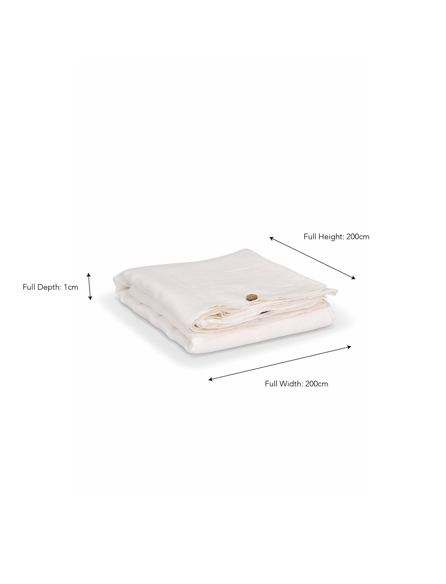 Pembridge Linen Duvet Cover Double Lily White