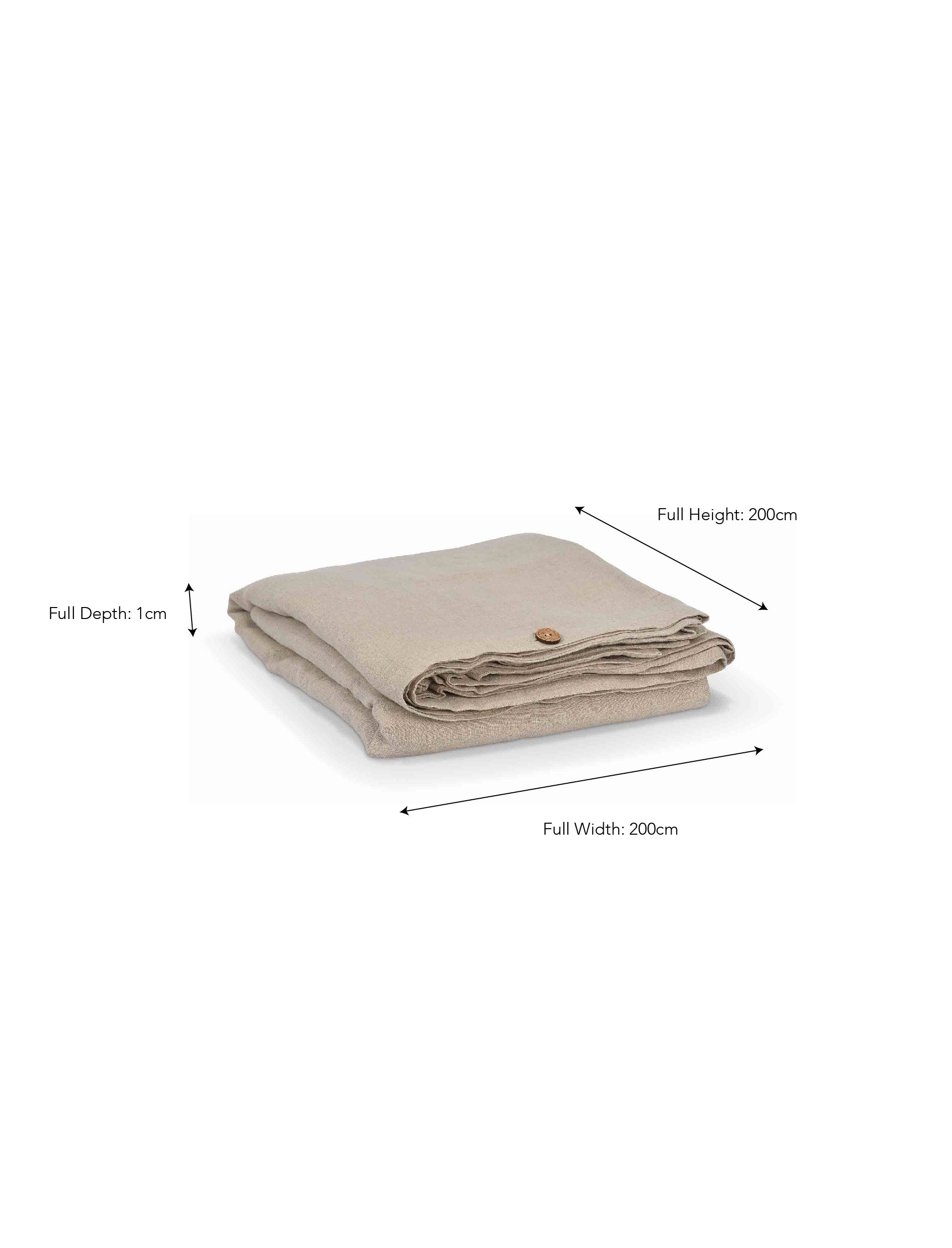 Pembridge Linen Duvet Cover Double Natural - Bed Linen - Garden Trading -