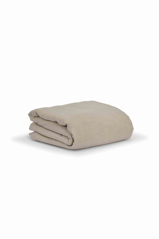 Pembridge Linen Fitted Sheet King Natural - Bed Linen - Garden Trading -