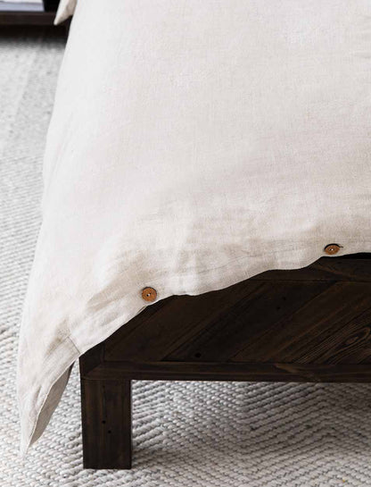 Pembridge Linen Duvet Cover King Natural - Bed Linen - Garden Trading -