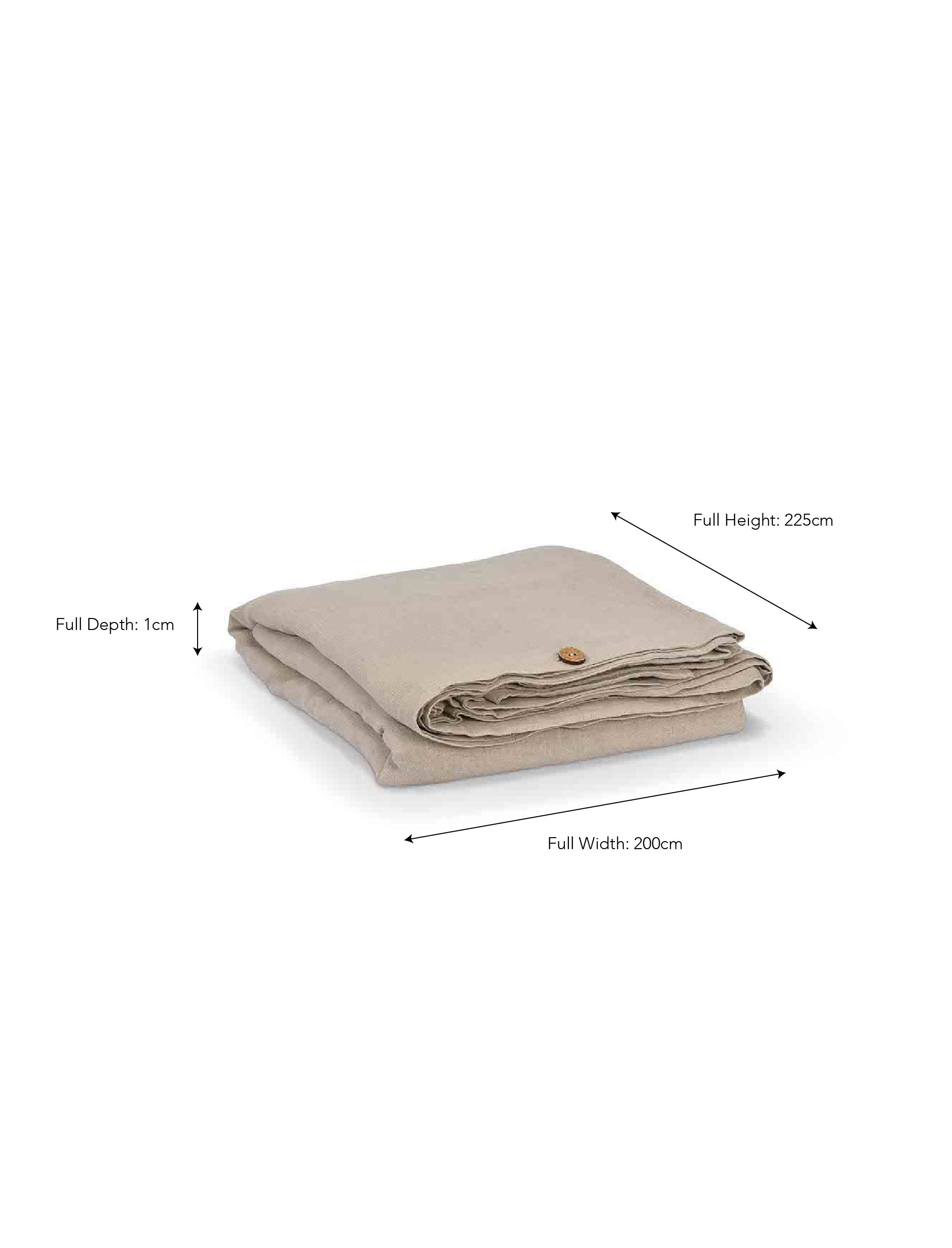 Pembridge Linen Duvet Cover King Natural - Bed Linen - Garden Trading -