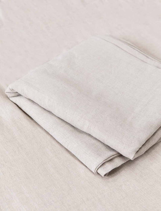 Pembridge Linen Flat Sheet Super King Natural - Bed Linen - Garden Trading -