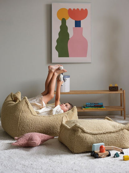 Wigiwama Square Ottoman - Green