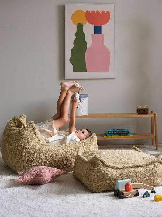 Wigiwama Square Ottoman - Green