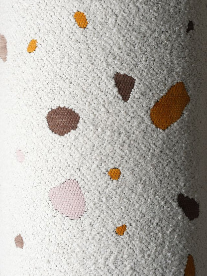 Wigiwama Terrazzo Square Ottoman - Multi-Colour