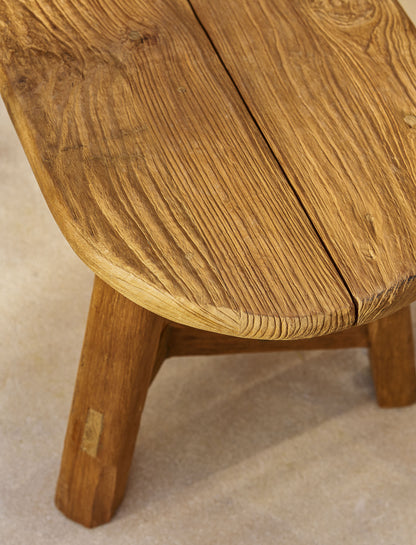 Hawthorne Oval Dining Bench Natural