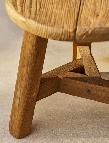 Hawthorne Oval Dining Bench Natural