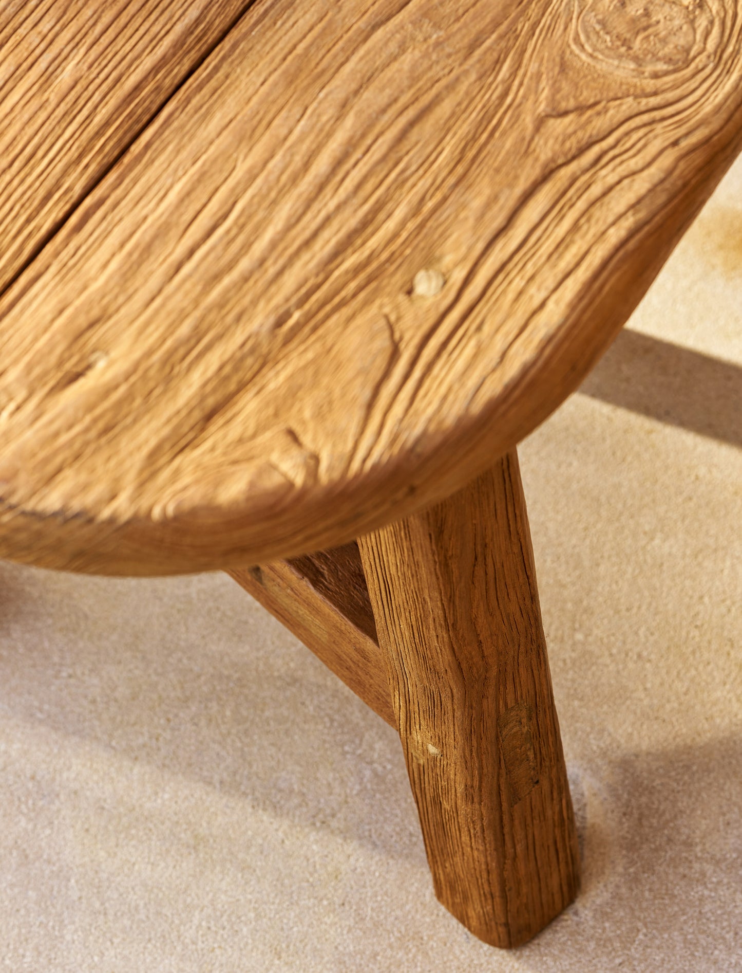 Hawthorne Oval Dining Bench Natural - Chairs & Loungers - Garden Trading -