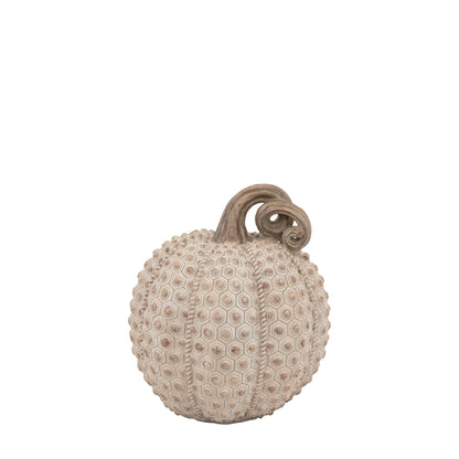 Resin Pumpkin Natural