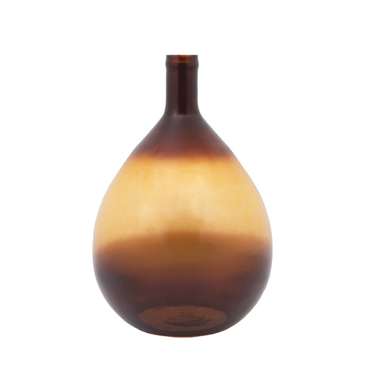 Arthur Giant Bottle Vase Amber