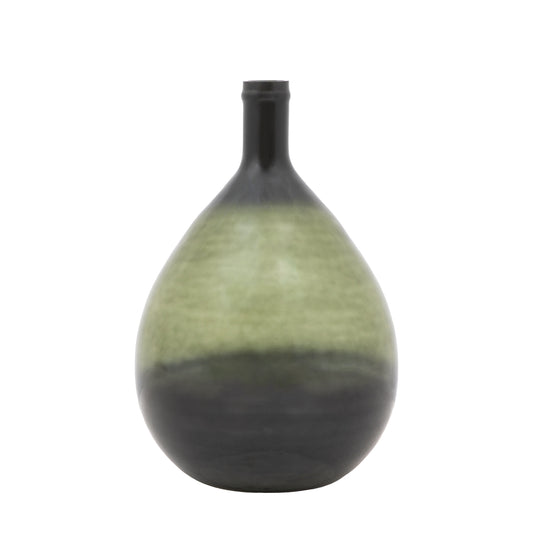 Arthur Giant Bottle Vase Olive Green