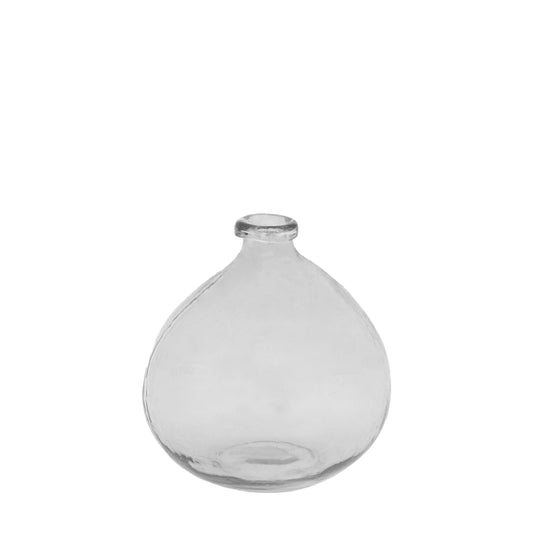 Smoke Handblown Glass Vase