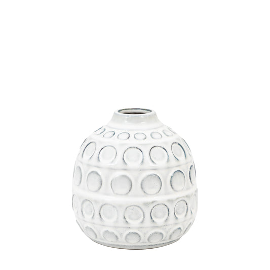 Suki Dot Ceramic Vase Small