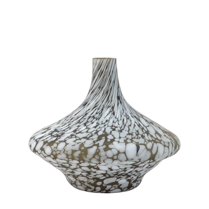 Muro Mottled Glass Vase Large