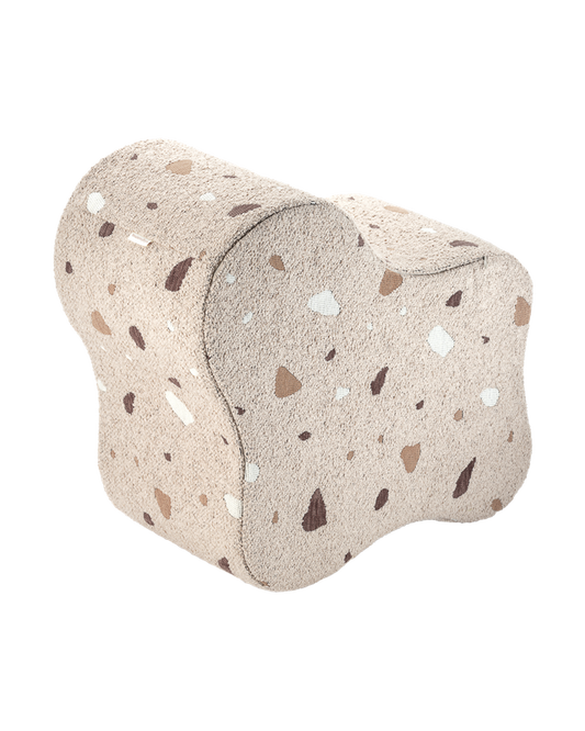 Wigiwama Terrazzo Cloud Pouffe - Brown