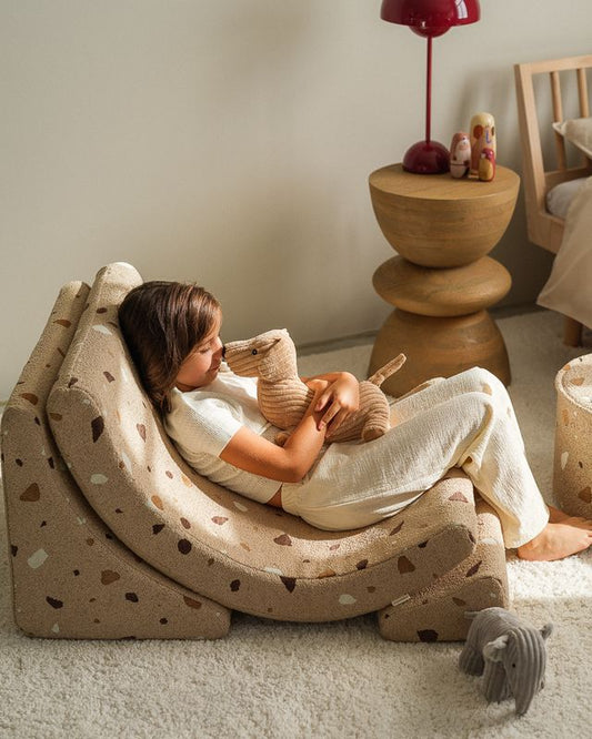 Terrazzo Sand Moon Chair