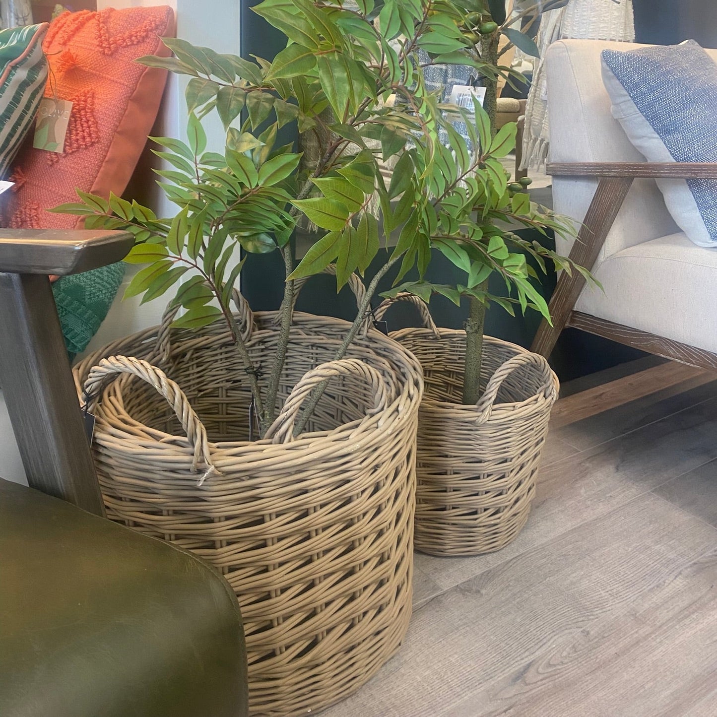 Willow Storage Basket Nest of 3 Large