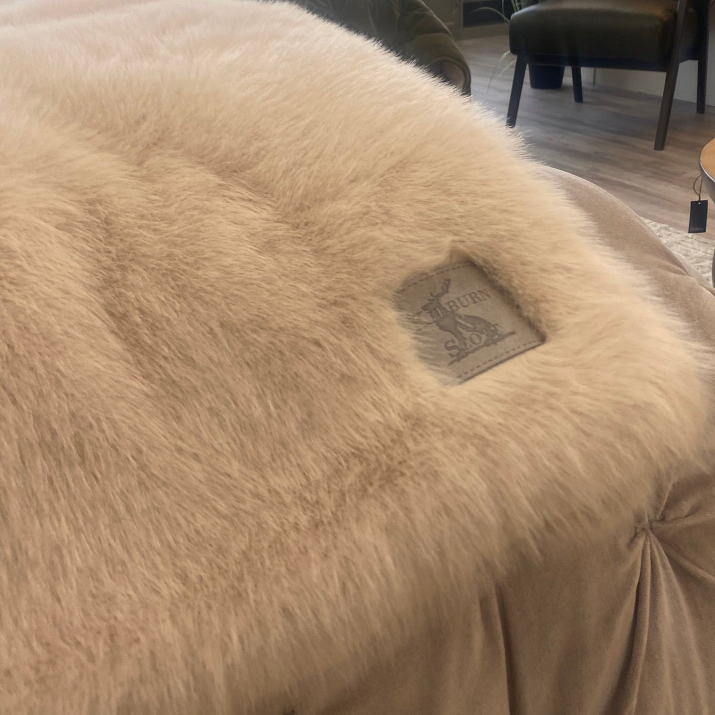 Annie Faux Fur Throw Small